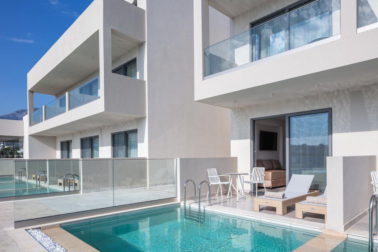 Nima Boutique Hotel (Adults Only) Paralia Kourna Exteriér fotografie