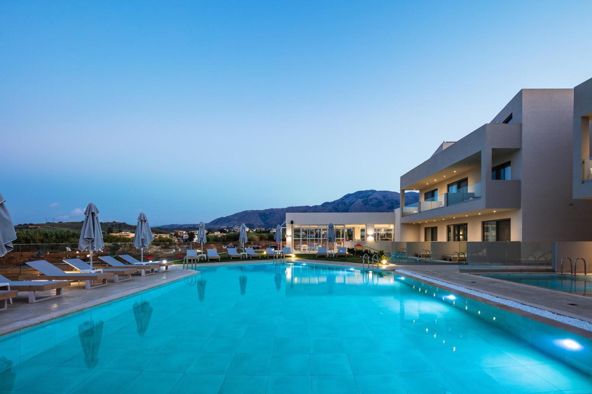 Nima Boutique Hotel (Adults Only) Paralia Kourna Exteriér fotografie