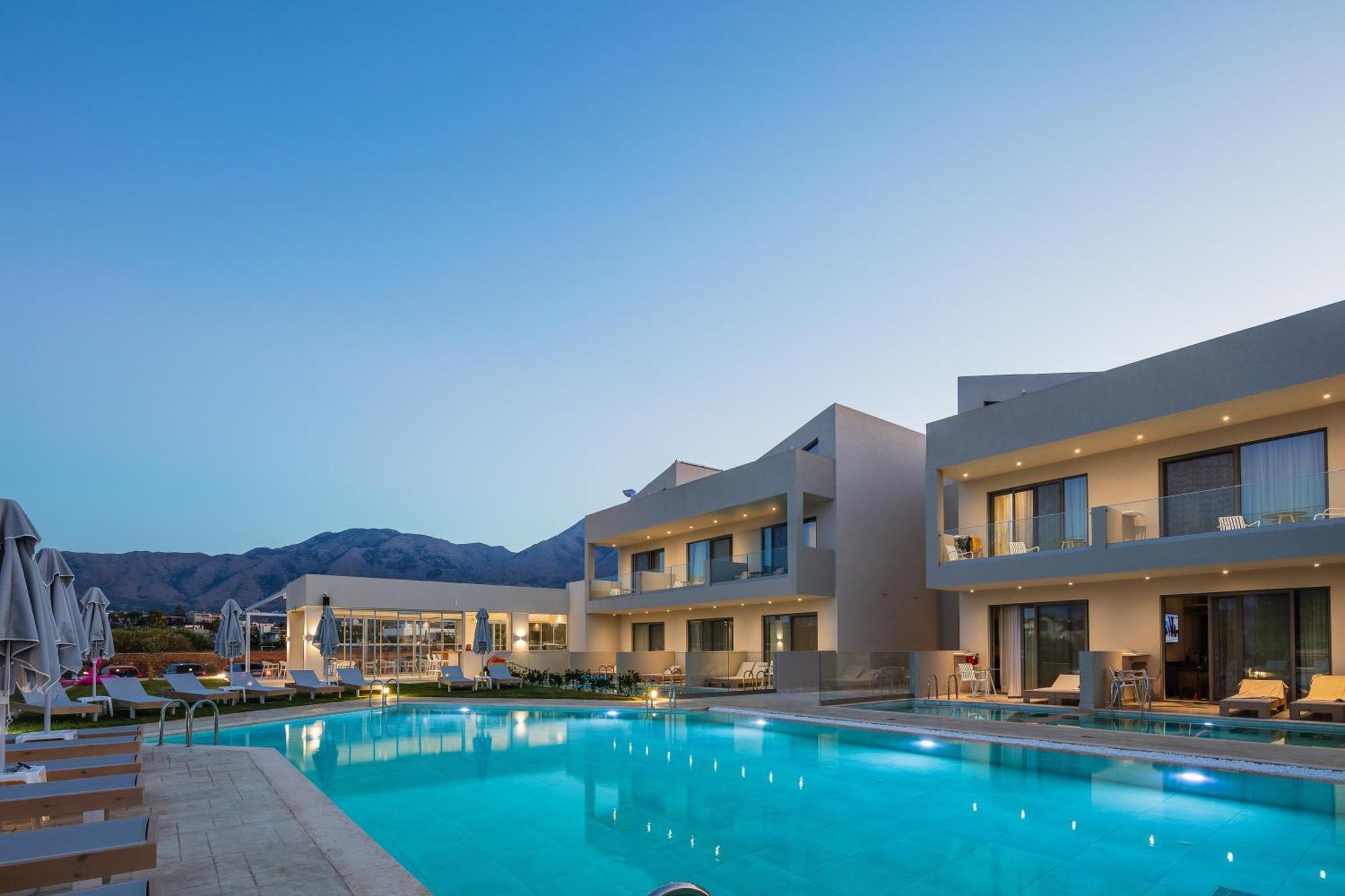 Nima Boutique Hotel (Adults Only) Paralia Kourna Exteriér fotografie