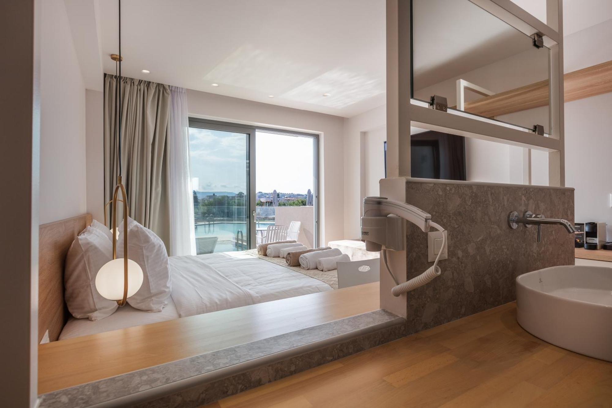 Nima Boutique Hotel (Adults Only) Paralia Kourna Exteriér fotografie
